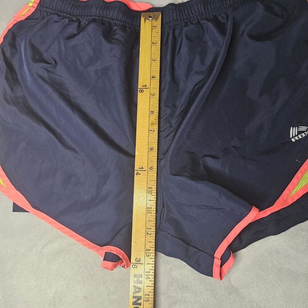 RBX-X-TREME WOMEN'S Size XL Running Shorts Navy /pink And Lime Quick Dry - Picture 7 of 9